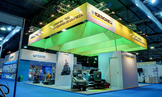 KARCHER, STANDS DESTACADOS EN FERIAS & EXPOSICIONES.