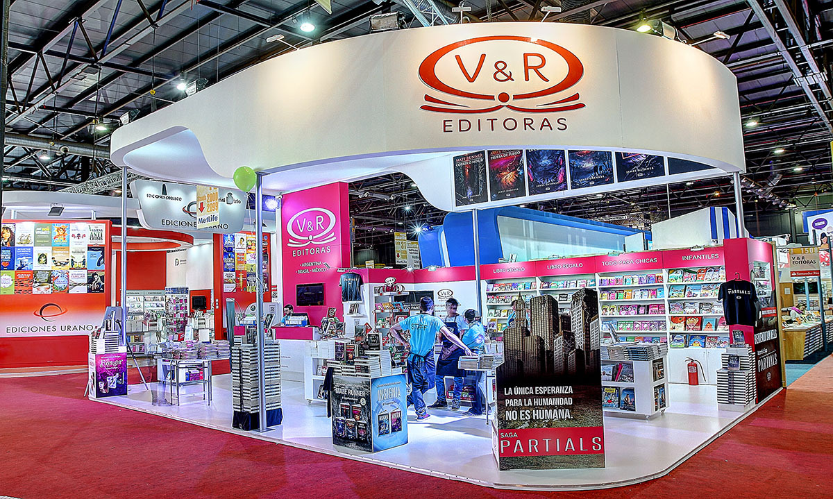 STANDS EN LA 41º FERIA DE LIBRO - V&R EDITORAS