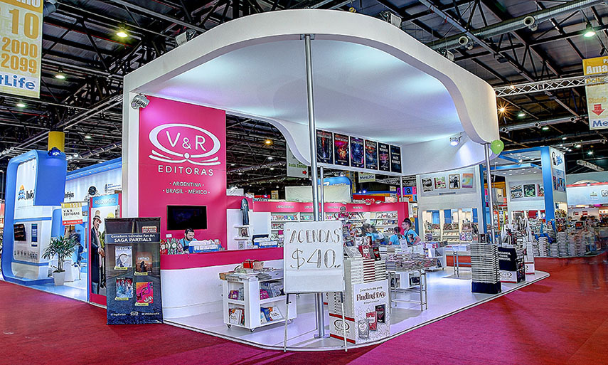 STANDS EN LA 41º FERIA DE LIBRO - V&R EDITORAS