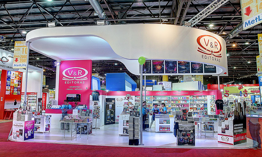 STANDS EN LA 41º FERIA DE LIBRO - V&R EDITORAS