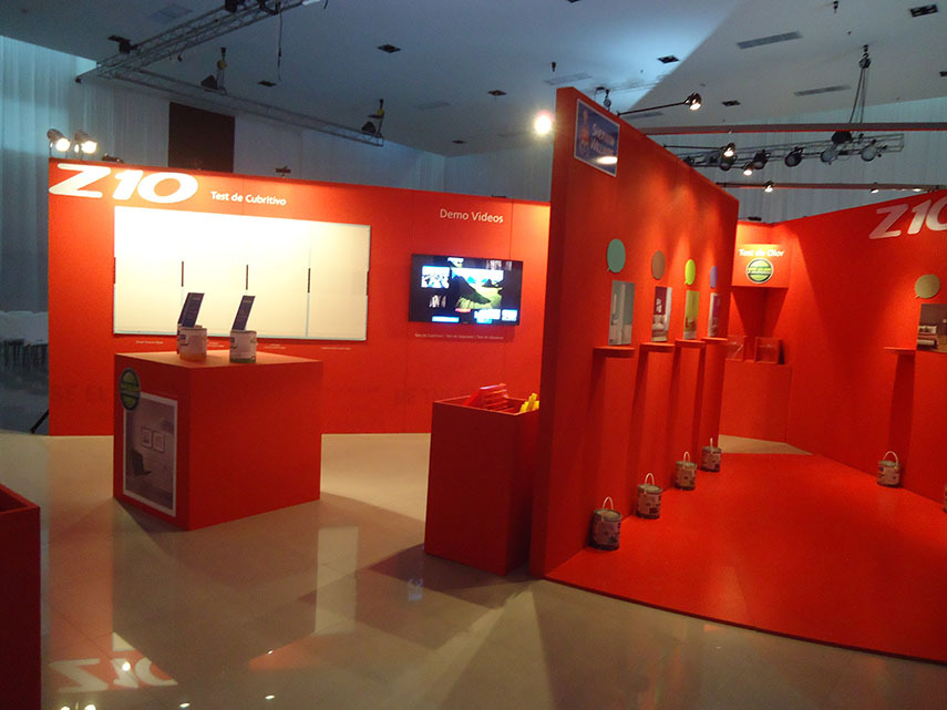 STANDS EN EVENTO PARA SHERWIN WILLIAMS