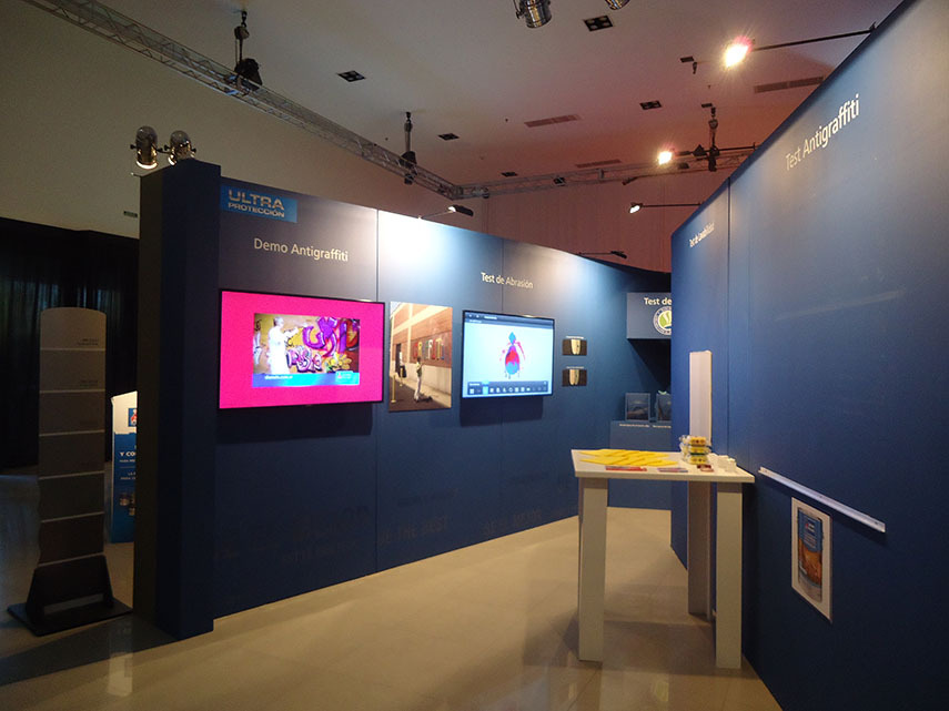 STANDS EN EVENTO PARA SHERWIN WILLIAMS